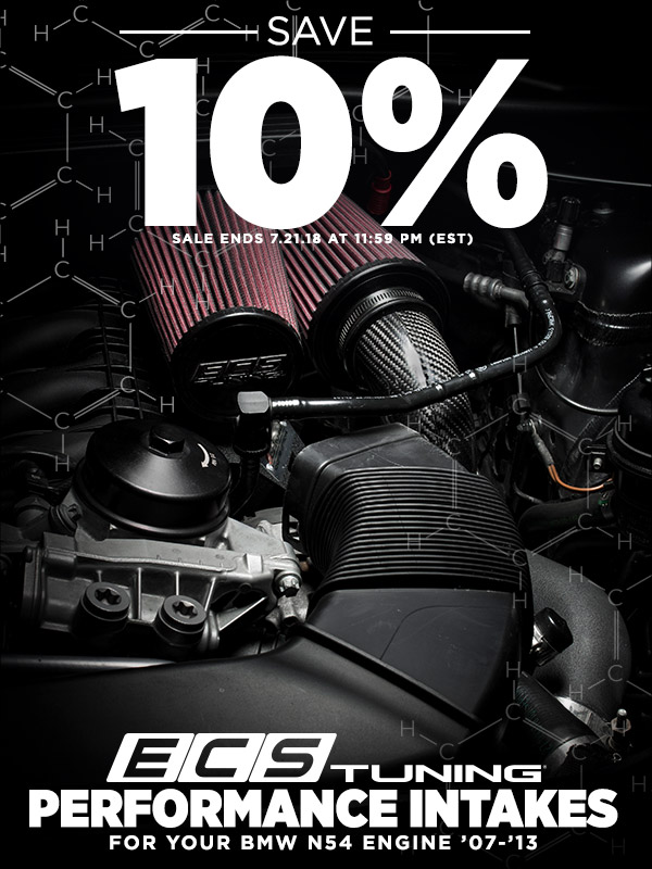 Flash SALE! ECS Carbon Fiber N54 Intakes 10 off plus Free Shipping!!
