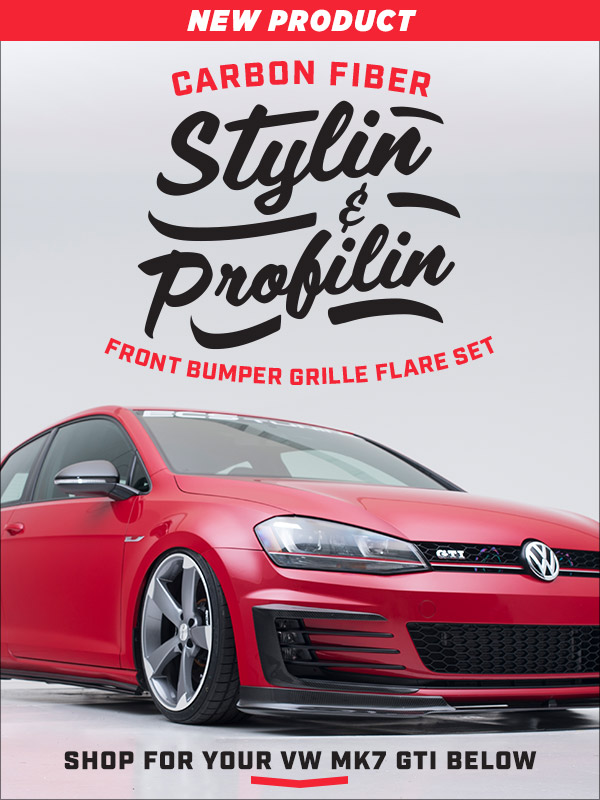 NEW! Carbon Fiber MK7 GTI Bumper Flares!
