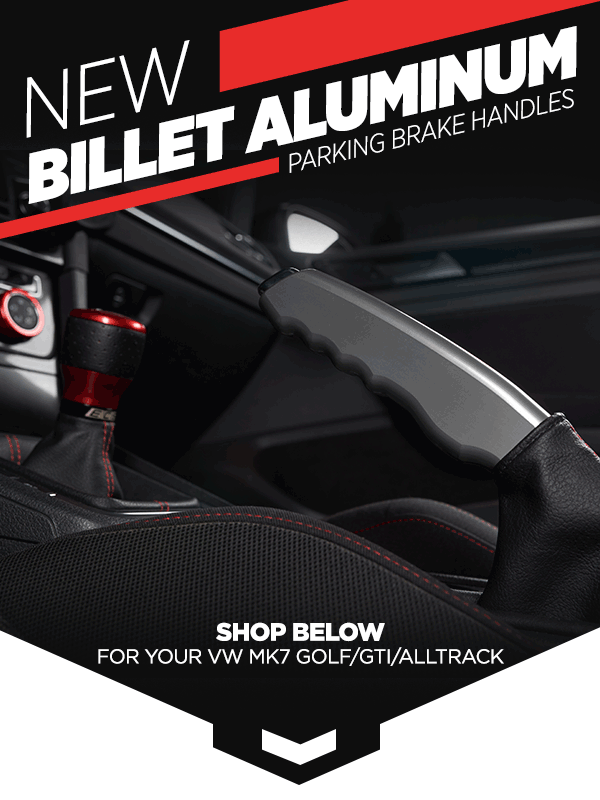 Can you ever have too much Billet? ECS Billet Parking Brake Handles